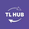 Логотип телеграм -каналу tlhubmedia — Новини Бізнесу TL HUB Media