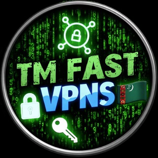 Логотип телеграм канала @tm_fast_vpns — TM FAST VPNS 🇹🇲