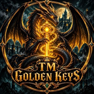Логотип телеграм канала @tm_golden_keys — GOLDEN KEYS
