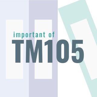 Logo saluran telegram tm105_imp — Important Files | TM105