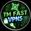 Логотип телеграм канала @tm_fast_vpns — TM FAST VPNS 🇹🇲