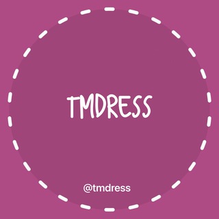 Логотип телеграм канала @tmdress — TMDRESS