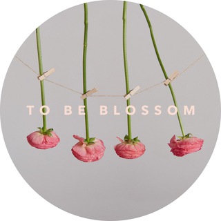 Логотип телеграм канала @to_be_blossom — TO_BE_BLOSSOM