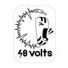 Логотип телеграм -каналу to_48volts — Творче об'єднання "48 Volts"