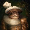 Логотип телеграм канала @toadwine_dot — жабье вино.