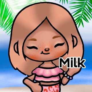 Логотип телеграм канала @toca_world_milk — Milk🥛♡︎
