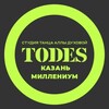 Логотип телеграм канала @todes_kazan — TODES | КАЗАНЬ МИЛЛЕНИУМ | ТАНЦЫ