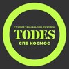 Логотип телеграм канала @todes_kosmos_spb — TODES | КОСМОС | СПб | ТАНЦЫ