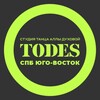 Логотип телеграм канала @todes_uv_official — TODES | СПБ Юго-Восток