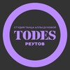Логотип телеграм канала @todesreutov — TODES РЕУТОВ