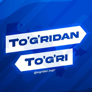 Telegram kanalining logotibi togridan_togri — To'g'ridan - To'g'ri | Tezkor Yangiliklar