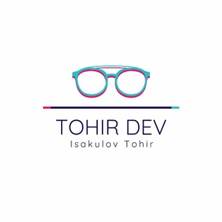Telegram kanalining logotibi tohirdev — ️Isakulov Tohir | Front-End