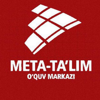 Logo saluran telegram tomer_turktili — META-TA’LIM | STM