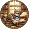 Логотип телеграм канала @tomoecat12 — Книжная Котейка 🐾 что почитать?
