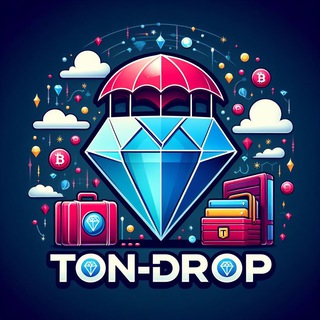 Logo of telegram channel ton_drop_sake — TON-DROP