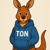 Логотип телеграм канала @ton_kenguru — TON Кенгуру