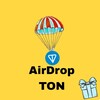 Логотип телеграм канала @tonairdrop_ru — AirDrops TON