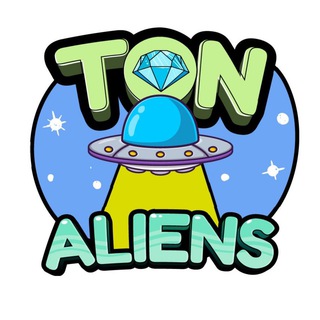 Логотип телеграм канала @tonaliens — TON Aliens NFT