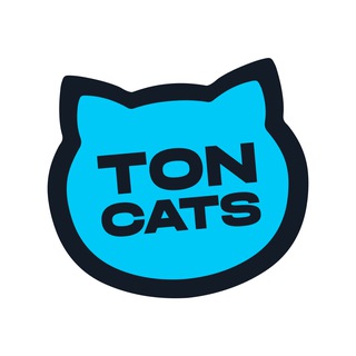 Logo of telegram channel toncats_tg — TON Cats 💎🐈‍⬛