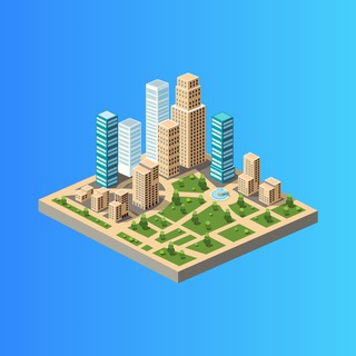 Telegram channel TON City HQ logo