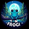 Логотип телеграм канала @tonfrogi — TON Frogi