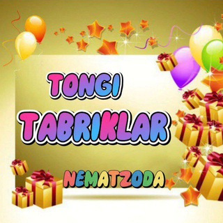 Telegram kanalining logotibi tongitabriklarnematzoda — Reklama