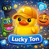 Логотип телеграм канала @tonluckys — Lucky Тон