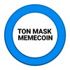 Логотип телеграм канала @tonmaskmemecoin — TON MASK MEMECOIN