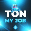Логотип телеграм канала @tonmyjob — TON MY JOB | NFT GIFT