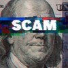 Логотип телеграм канала @tonoblom — SCAM этот ваш TON