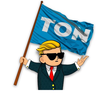 Логотип телеграм канала @tonparty — Партия TON 💎