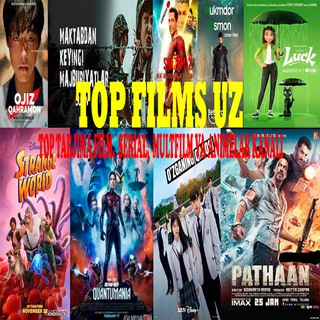 Telegram kanalining logotibi top_films_uz1 — TOP FILMS UZ