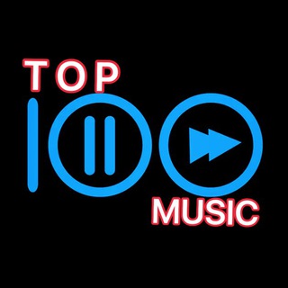 Логотип телеграм канала @top100mus — TOP100MUSIC