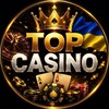 Логотип телеграм -каналу top_casin0_ua — TOP CASINO