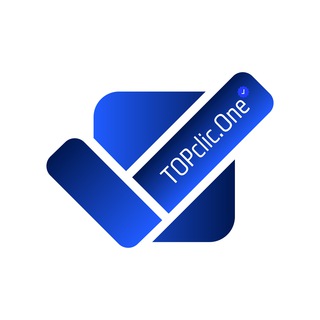 Логотип телеграм канала @topclicone — TOPclicOne