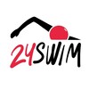 Логотип телеграм канала @topimzaplavanie — 24swim – мотивируем плавать 🌊