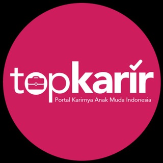 Logo saluran telegram topkarir — Info Lowongan Kerja Terupdate by TopKarir
