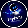 Telegram kanalining logotibi topkons — topkons | yangiliklar