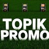 Telegram channel topik promo logo