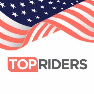 Логотип телеграм канала @topriders_usa — TOP RIDERS 🇺🇸 - Визы, Туры в США