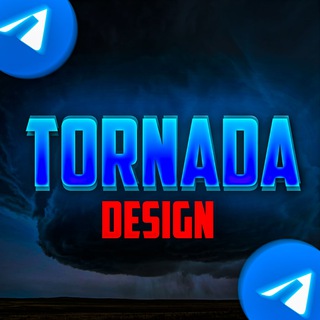 Telegram kanalining logotibi tornada_design — Tornada