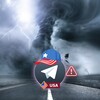 Logo of telegram channel tornadoeswarning — Tornadoes USA Warning on Telegram by GRT: National Weather Service NWS Tornado / Thunderstorm / Hurricane Alerts