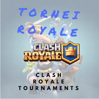Logo del canale telegramma torneiroyalecr - Tornei Royale - Clash Royale Tournaments