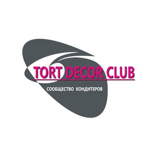 Логотип телеграм канала @tortdecorclub — TORT DECOR CLUB