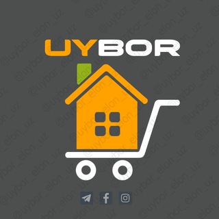 Логотип телеграм канала @toshkent_uy_bozor_uybor_uybozor — 🏠 Uy BOR ✅
