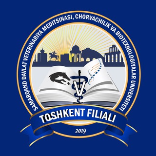 Telegram kanalining logotibi toshkent_vet_offical — Samarqand davlat veterinariya meditsinasi, çorvaçilik va biotexnologiyalar universitetining Toşkent filiali | Matbuot xizmati S