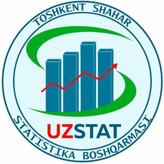Telegram kanalining logotibi toshstat — Tashkent Stat