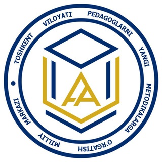 Logo saluran telegram toshvilmohm_elib — Toshkent viloyati pedagoglarni yangi metodikalarga o‘rgatish milliy markazi | Rasmiy kanal