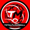 Логотип телеграм канала @totalfloorballmagazine — TOTALFLOORBALL MAGAZINE 🛒