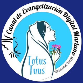 Logotipo del canal de telegramas totustuus_mariae - Canal Totus Tuus Mariae 🌹